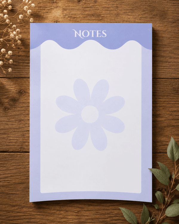 Purple A5 Notepad