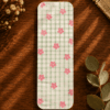 Green Gingham Bookmark