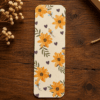 Yellow Floral & Honey Bee Bookmark Front Yellow Floral and Honey Bee Bookmark