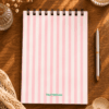 Red Lines A6 Notebook Back Red Lines A6 Notebook