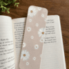 Peach Floral Bookmark