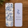 Blue Floral Bookmark Blue Floral Bookmark