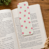 Green Gingham Bookmark